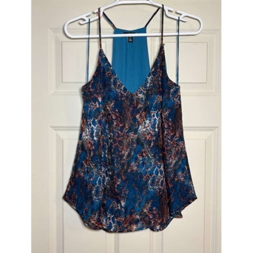 Valette multi colored racerback tank, size medium - Picture 1 of 9